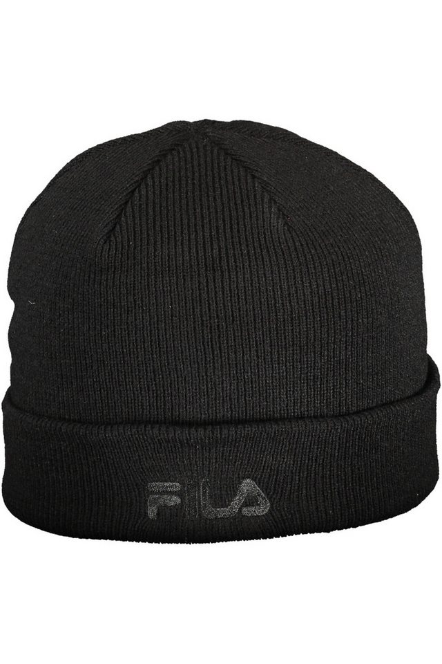 Fila Strickmütze Herren-Stirnband Schwarz mit Stickerei und Logo – Sportlich & Stilvo von Fila