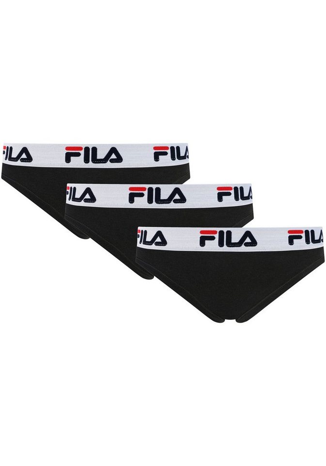 Fila String (Packung, 3-St) Woman String 3er Pack, Logobund von Fila