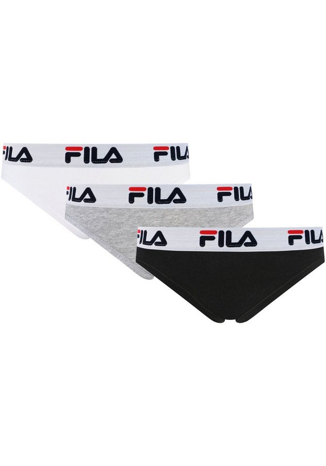 Fila String (Packung, 3-St) Woman String 3er Pack, Logobund von Fila