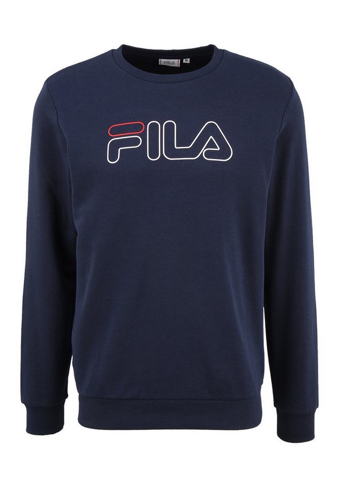 Fila Sweater Fila Herren Sweater LIAM CREW SWEAT 687139 Black Iris 170 Dunkelblau von Fila