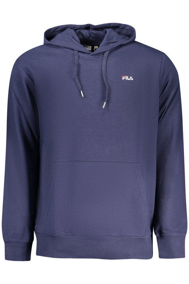 Fila Sweatshirt Blaues Herren-Kapuzen-Sweatshirt mit Fronttasche von Fila