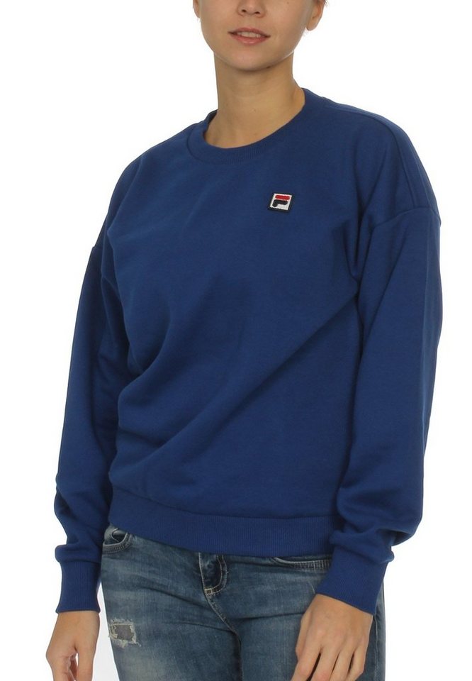 Fila Sweatshirt Fila Sweater Damen SUZANNA CREW SWEAT 687456 Blau 949 Sodalite Blue Royalblau von Fila