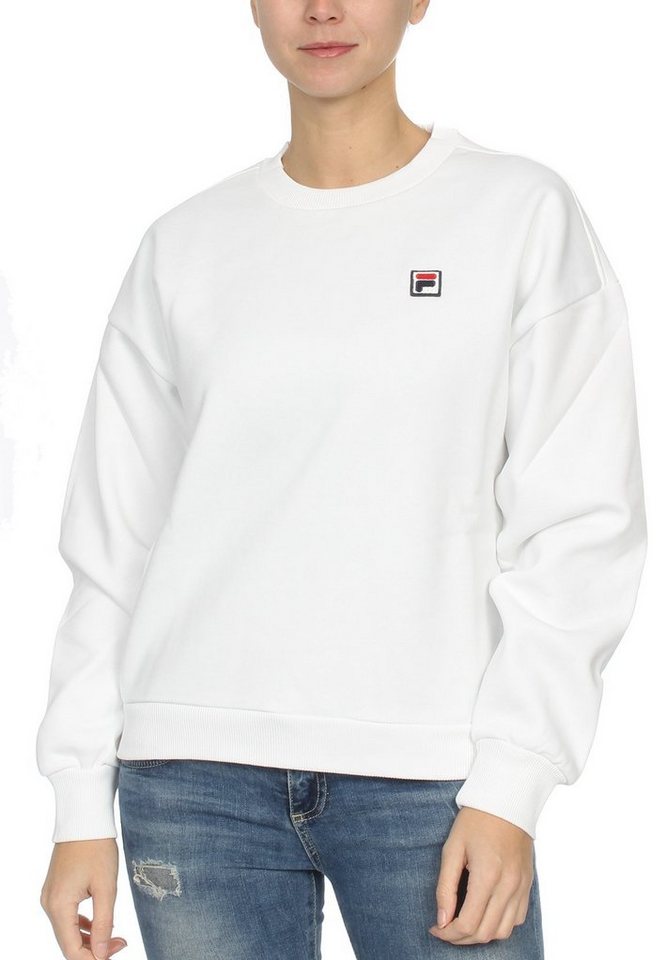 Fila Sweatshirt Fila Sweater Damen SUZANNA CREW SWEAT 687456 M67 Bright White von Fila