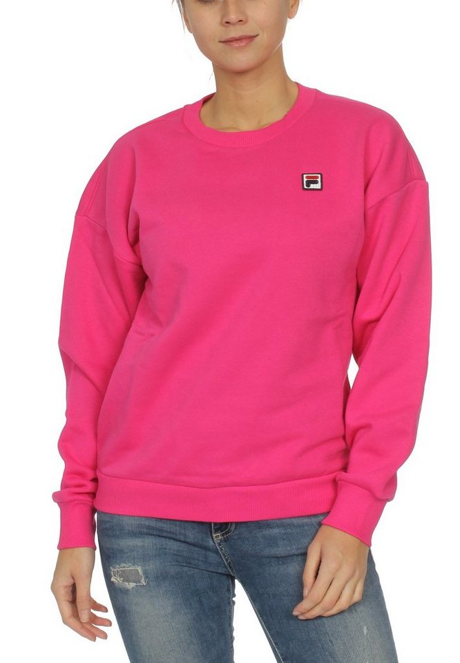Fila Sweatshirt Fila Sweater Damen SUZANNA CREW SWEAT 687456 Pink A163 Pink Yarrow von Fila