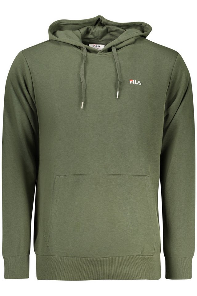 Fila Sweatshirt Grünes Herren-Kapuzen-Sweatshirt mit Bauchtasche & von Fila