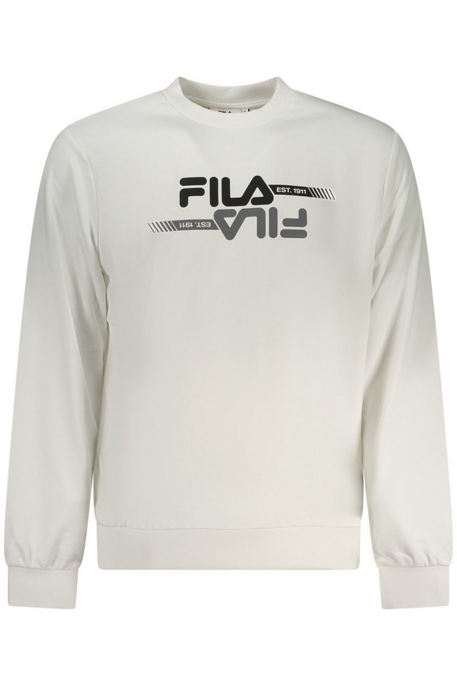 Fila Sweatshirt Weißes Herren-Sweatshirt ohne Reißverschluss – von Fila