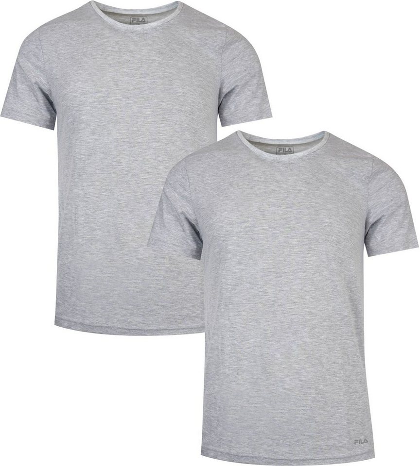 Fila T-Shirt (2er Pack) mit klassischem Rundhalsausschnitt und Kurzarm von Fila