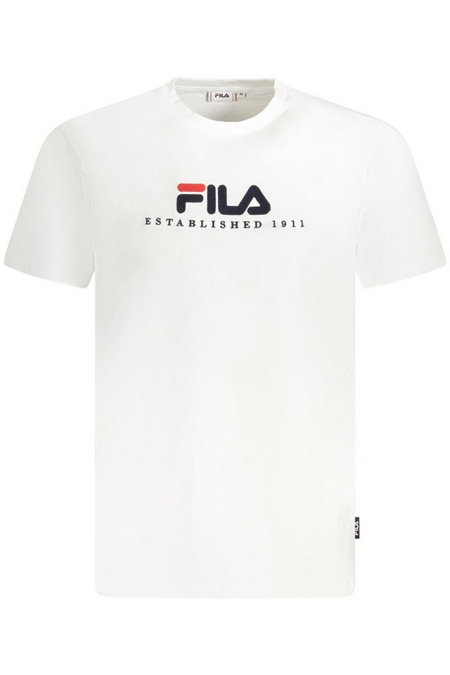 Fila T-Shirt Bio-Baumwolle Kurzarm T-Shirt für Herren & Unisex Fila T-Shirt Bio-Baumwolle Kurzarm T-Shirt für Herren & Unisex von Fila