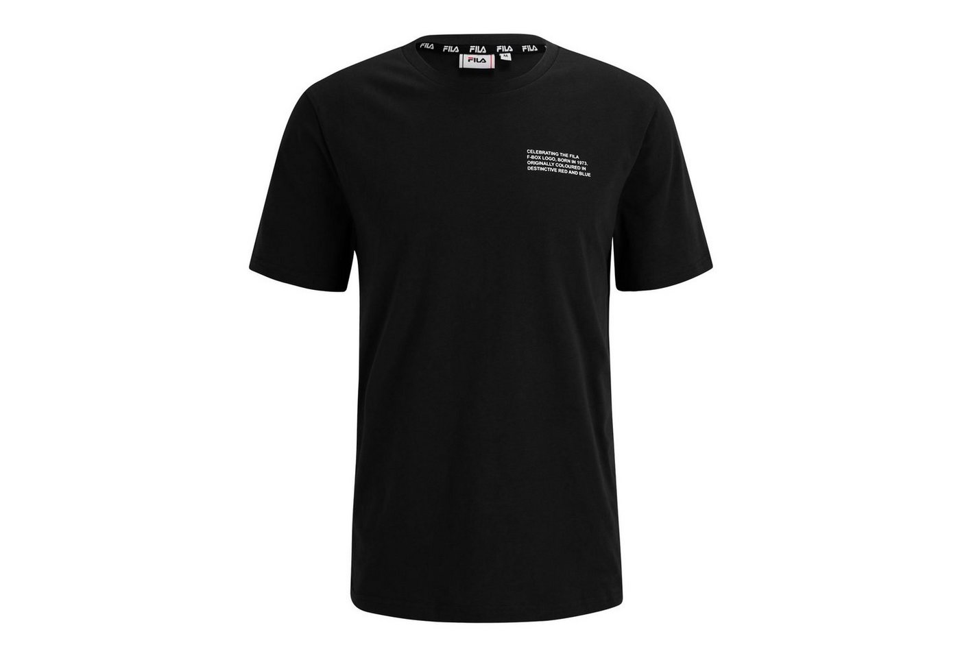 Fila T-Shirt Borne mit Print auf Vorder- & Rückseite Fila T-Shirt Borne mit Print auf Vorder- & Rückseite von Fila