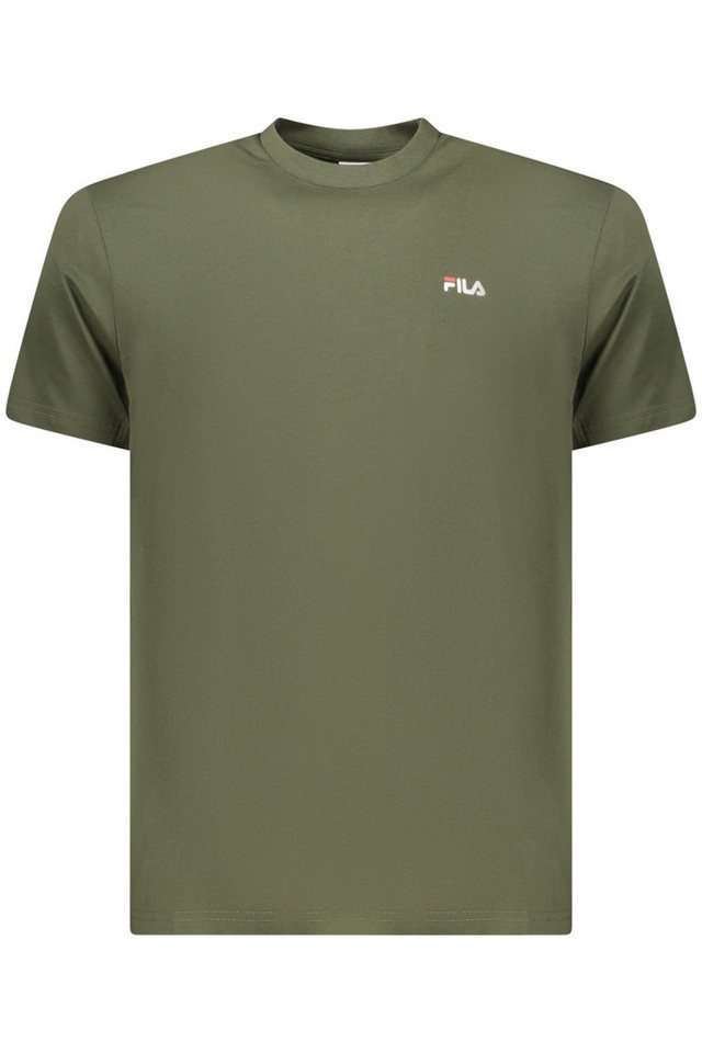 Fila T-Shirt Herren T-Shirt Kurzarm Grün: Regular Fit von Fila