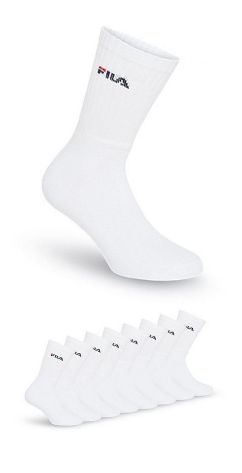 Fila Tennissocken UNISEX CREW TENNIS FULL TERRY SOCKS (9-Paar) mit eingestrickem Logo von Fila