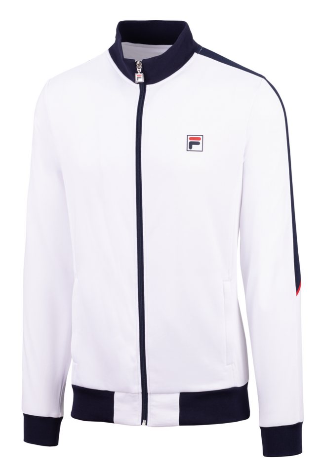 Fila Trainingsanzug FILA Trainingsjacke Weiß, Blau von Fila