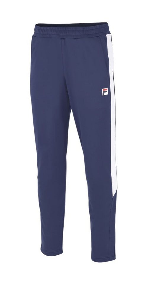 Fila Trainingshose Pant Jan (100% Polyester) indigoblau/weiss Herren von Fila