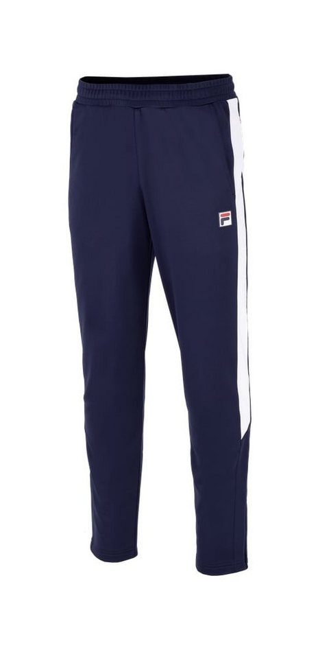 Fila Trainingshose Pant Jan (100% Polyester) navyblau/weiss Herren von Fila