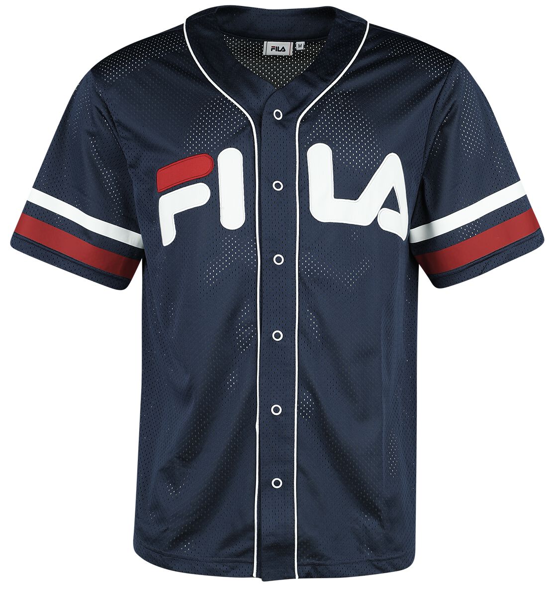 Fila Trikot - LASHIO Baseball Shirt - S bis XXL - für Männer - Größe S - dunkelblau von Fila