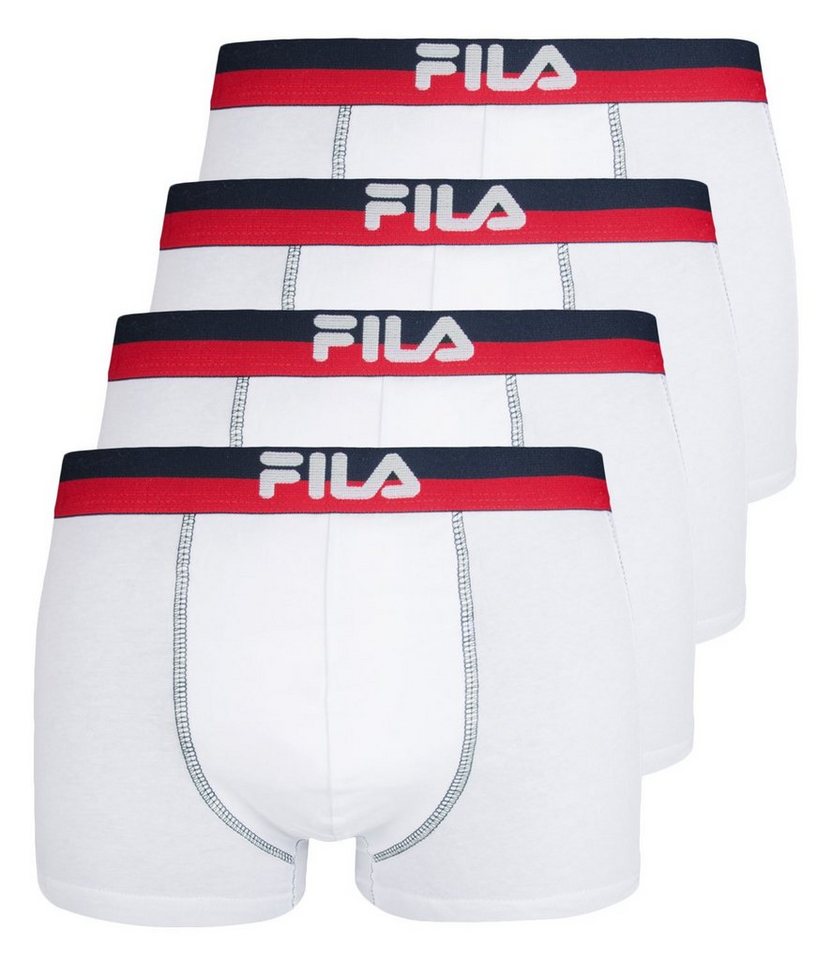 Fila Trunk Man Boxers (4-St., 4er Pack) mit weichem Webgummibund von Fila