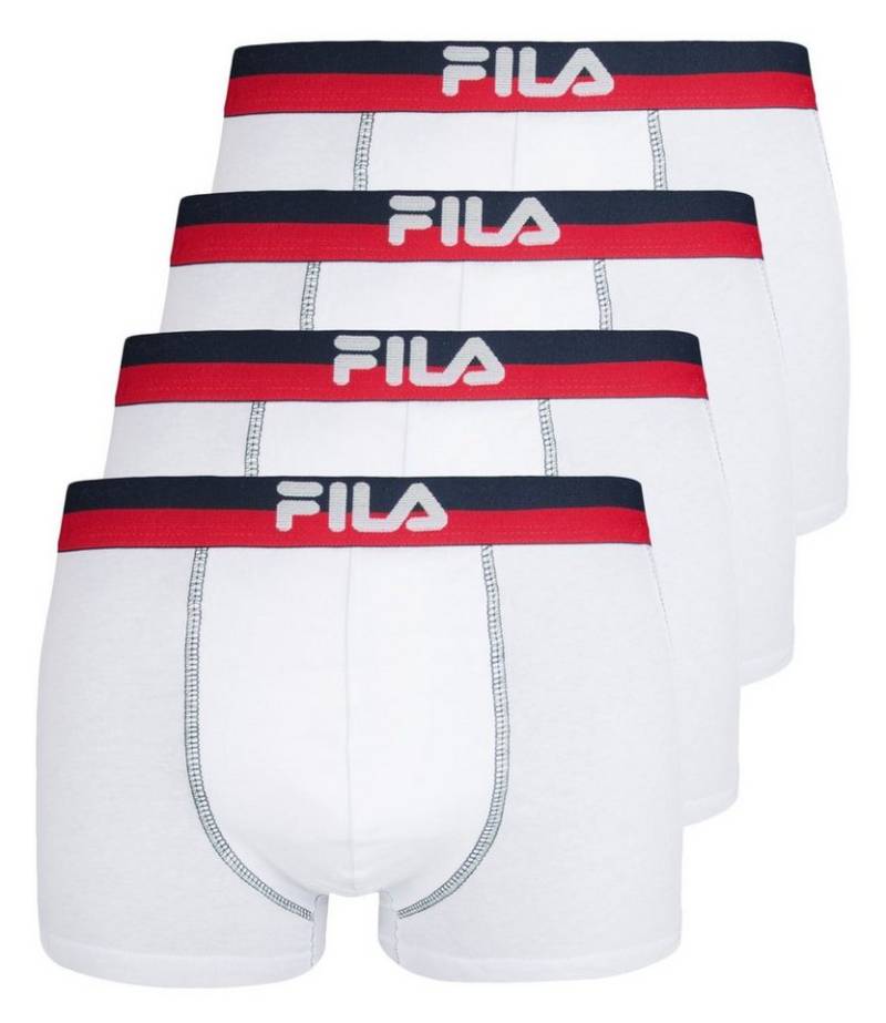 Fila Trunk Man Boxers (4-St., 4er Pack) mit weichem Webgummibund von Fila