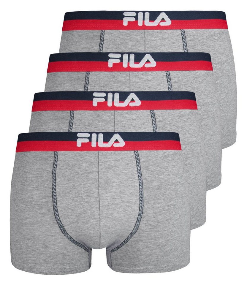 Fila Trunk Man Boxers (4-St., 4er Pack) mit weichem Webgummibund von Fila