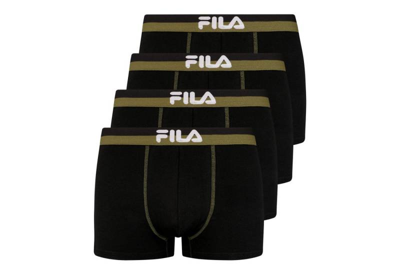 Fila Trunk Man Boxers (4-St., 4er Pack) mit weichem Webgummibund von Fila