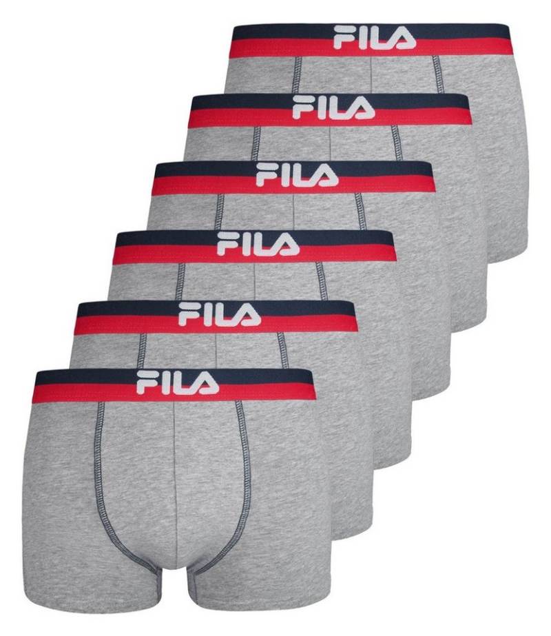 Fila Trunk Man Boxers (6-St., 6er Pack) mit weichem Webgummibund von Fila