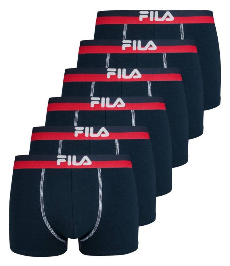 Fila Trunk Man Boxers (6-St., 6er Pack) mit weichem Webgummibund von Fila