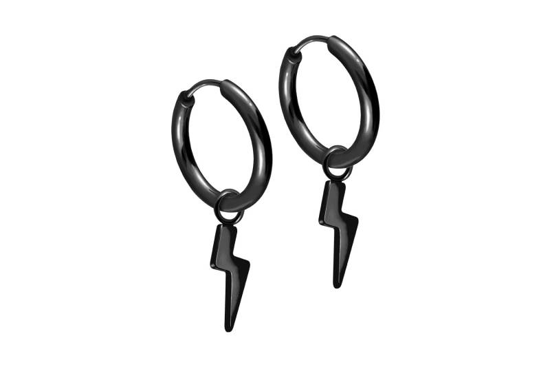 Chirurgenstahl Ohrclicker Creolen BLITZ von Filango