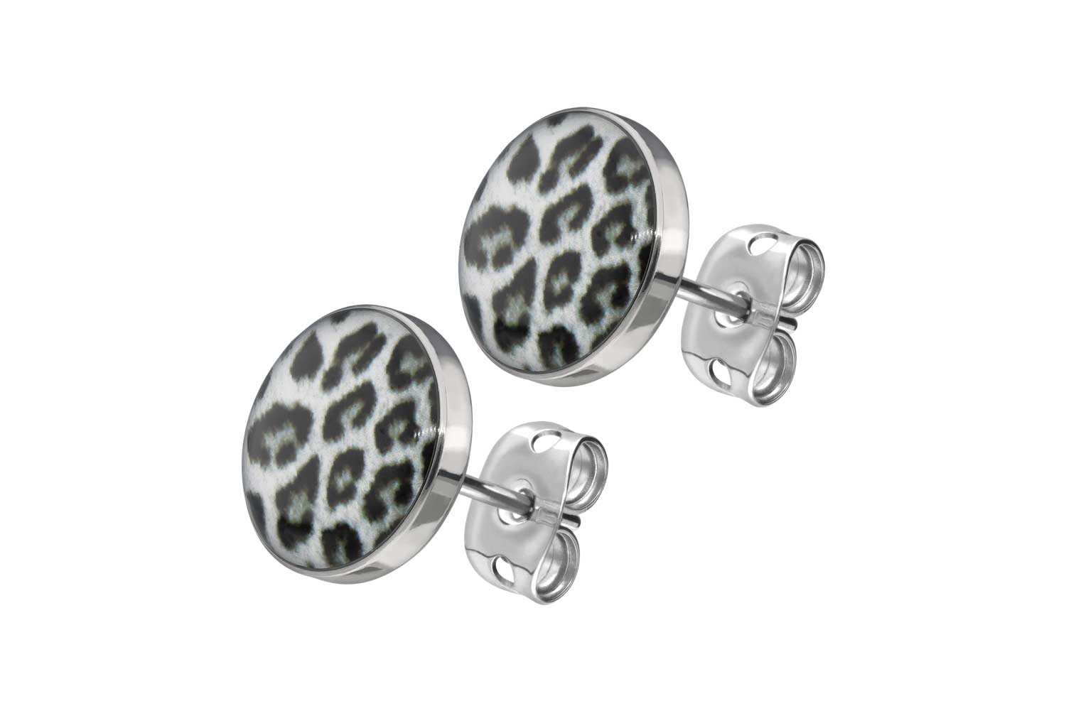 Chirurgenstahl Ohrstecker LEOPARD Chirurgenstahl Ohrstecker LEOPARD von Filango