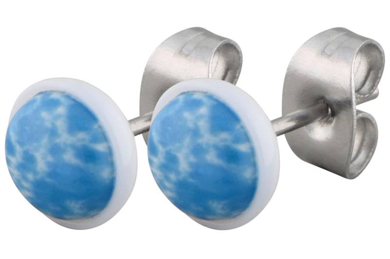 Chirurgenstahl Ohrstecker MARMORIERT ++SALE++ von Filango