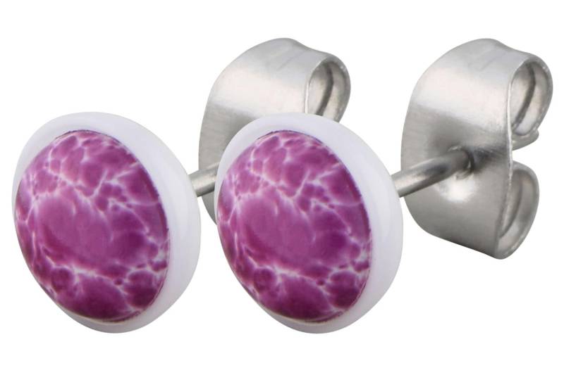 Chirurgenstahl Ohrstecker MARMORIERT ++SALE++ von Filango