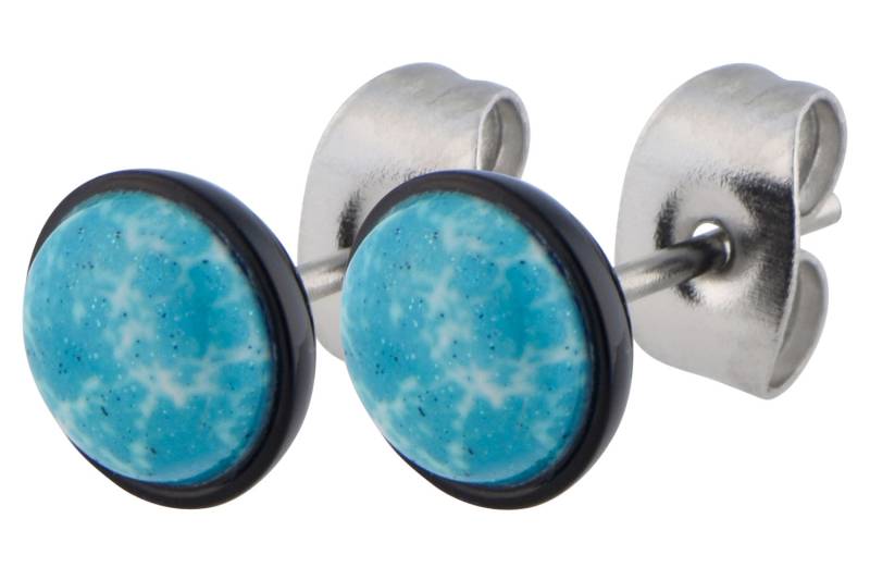 Chirurgenstahl Ohrstecker MARMORIERT ++SALE++ von Filango