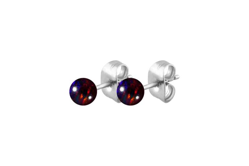 Chirurgenstahl Ohrstecker SYNTHETISCHER OPAL ++SALE++ von Filango