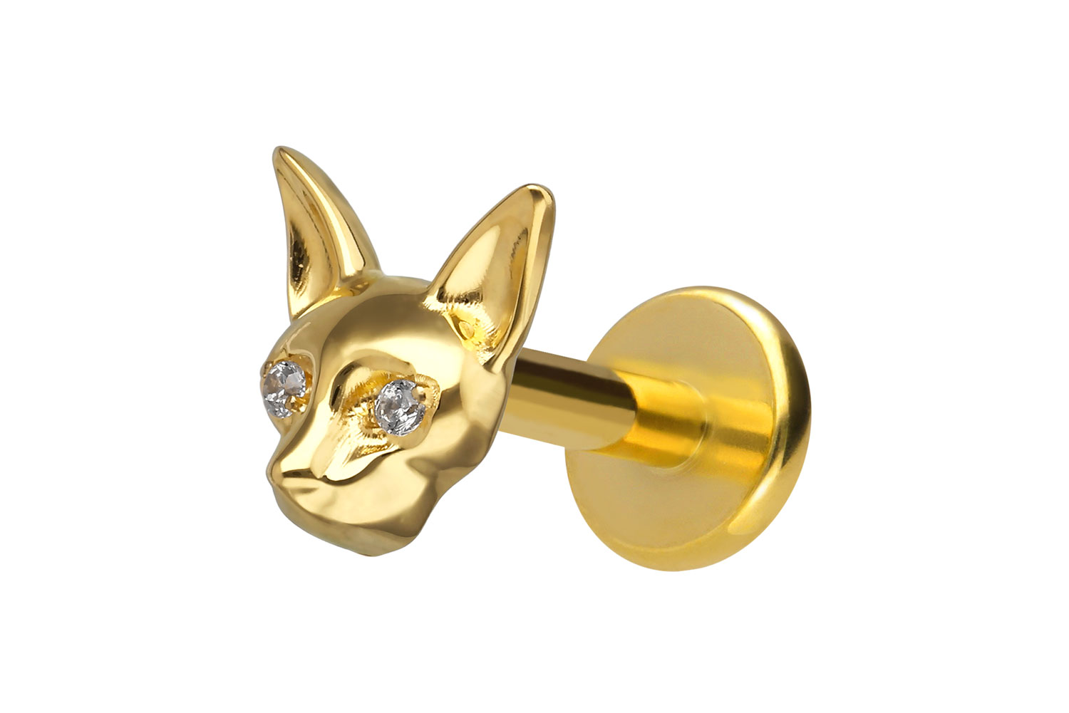 Titan Labret mit Innengewinde BASTET von Filango