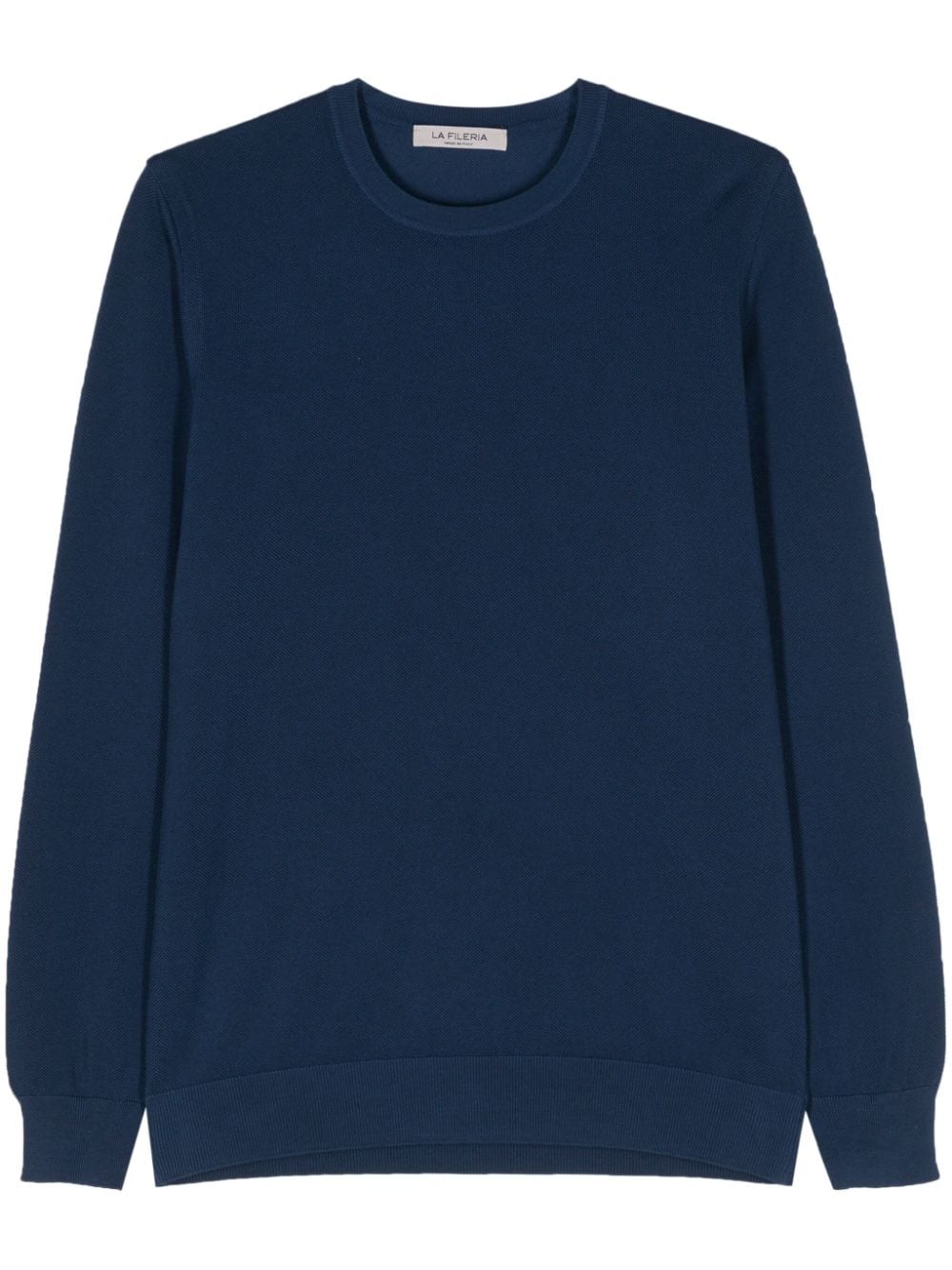 Fileria Langärmeliger Pullover - Blau von Fileria