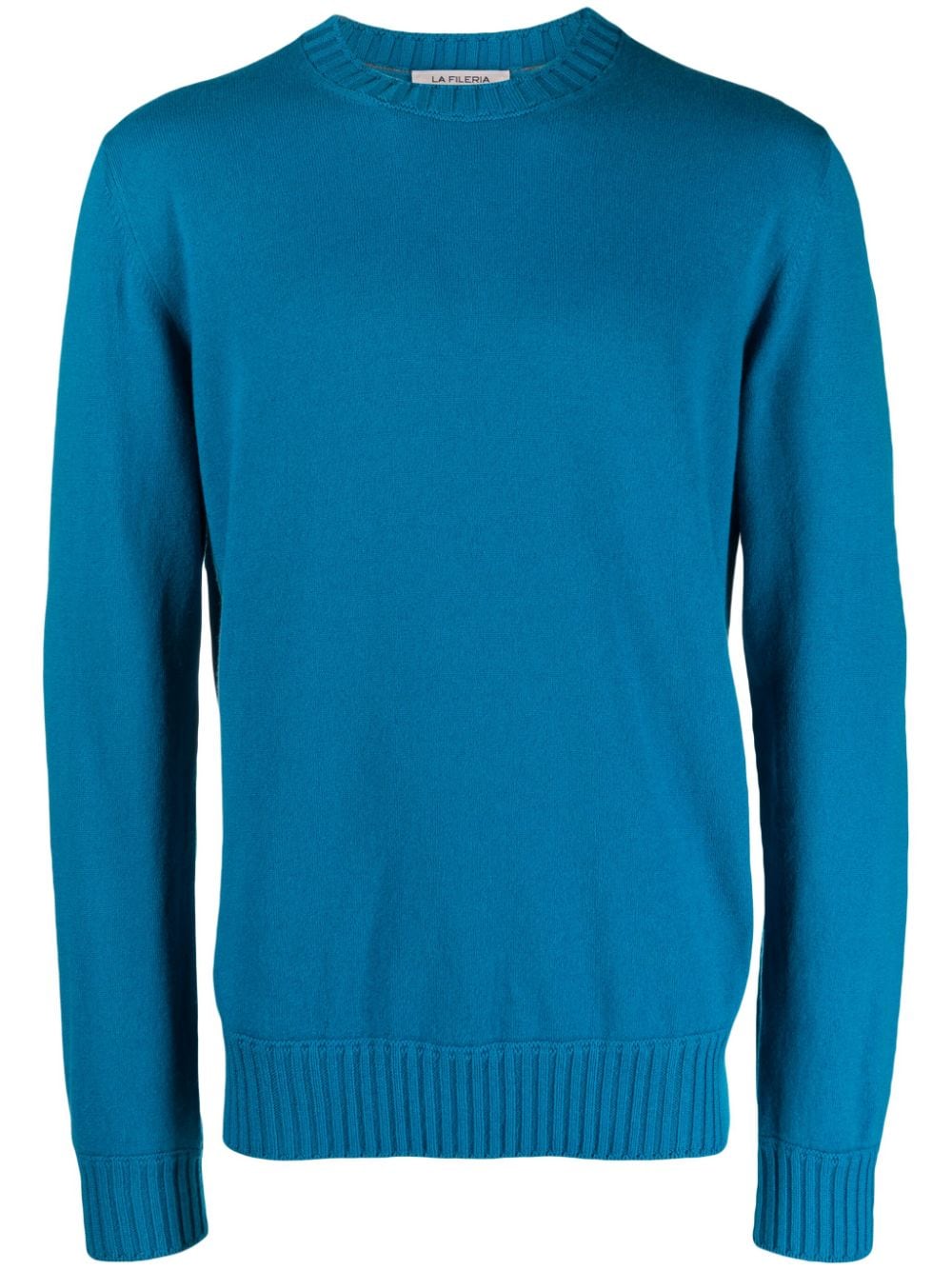 Fileria Gerippter Kaschmirpullover - Blau von Fileria