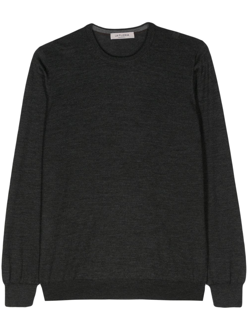 Fileria fine-knit brushed jumper - Grau von Fileria