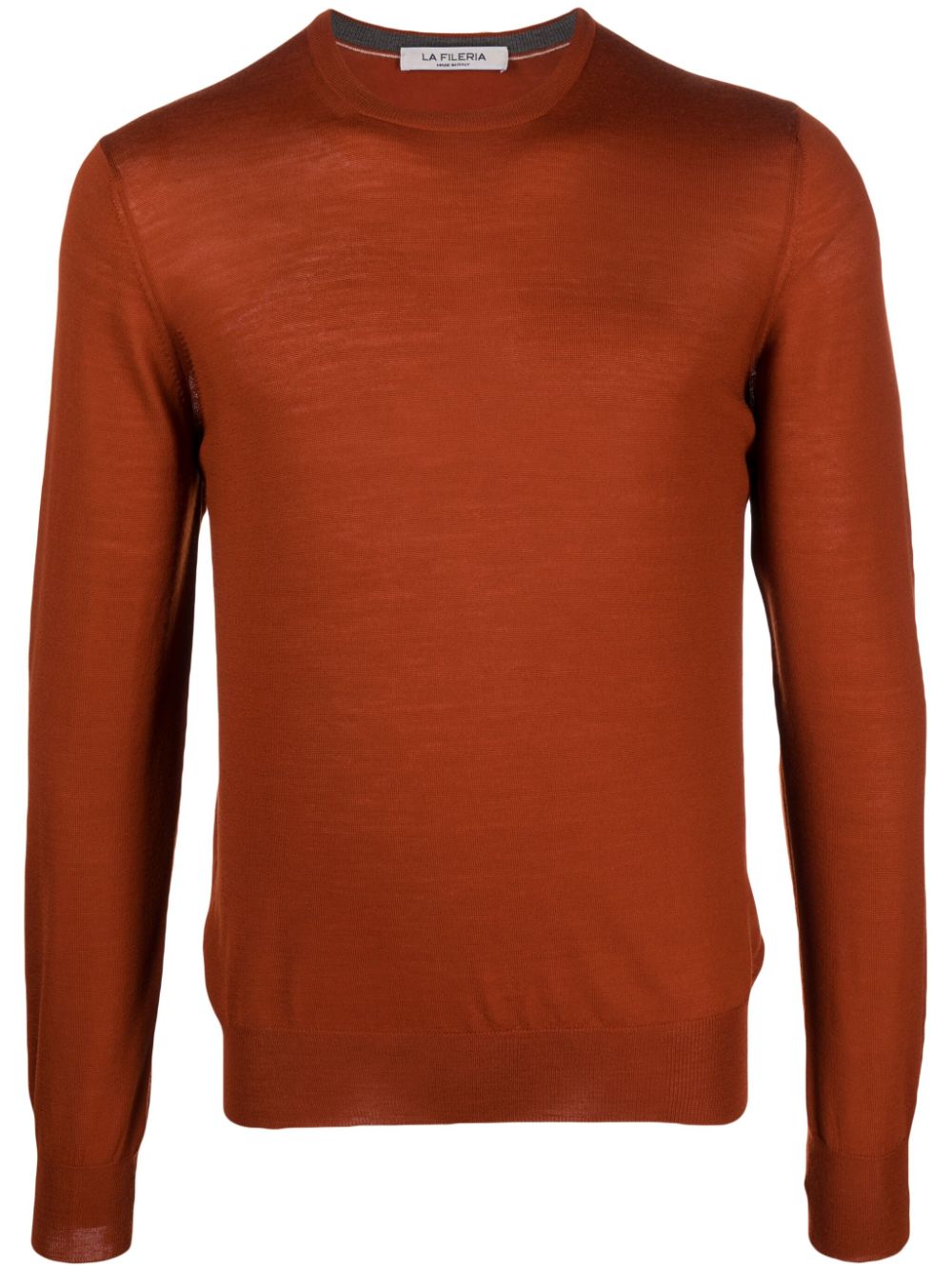 Fileria Pullover mit Rundhalsausschnitt - Orange von Fileria