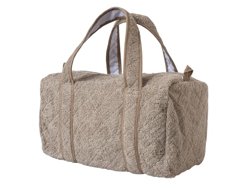 Filet - Wickeltasche für Neugeborene, Reise- und Mutterschaftstasche, Wickeltasche für große Neugeborene, hergestellt aus gesteppter Baumwolle, hergestellt in Italien, Seil von Filet