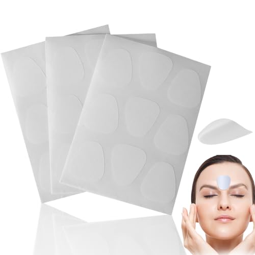 27Pcs Anti Falten Stirn Pad, Facial Patches, Gesicht Anti Falten Sticker Pad, Anti Falten Anti Stirn Linien, Hautstraffung Straffende Sticker Pad für feine Linien und Falten von FILFEEL