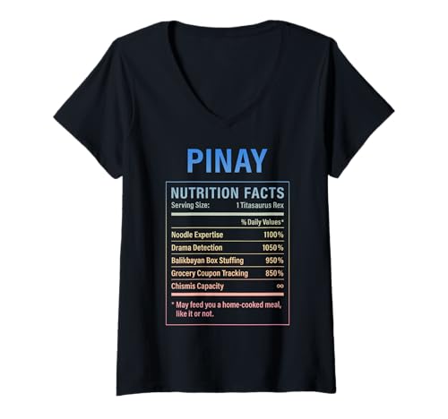 Damen Pinay Filipina Girl Proud Philippine Roots Damen T-Shirt mit V-Ausschnitt Damen Pinay Filipina Girl Proud Philippine Roots Damen T-Shirt mit V-Ausschnitt von Filipina Pinay Culture Gifts