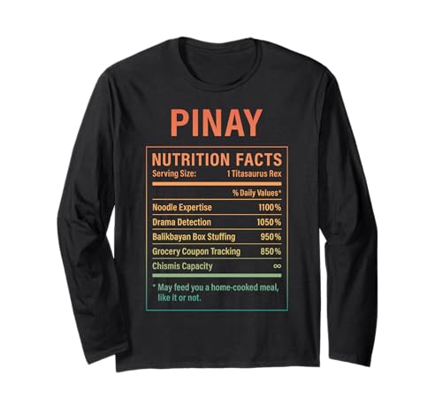 Pinay Filipina Girl Proud Philippine Roots Damen Langarmshirt Pinay Filipina Girl Proud Philippine Roots Damen Langarmshirt von Filipina Pinay Culture Gifts