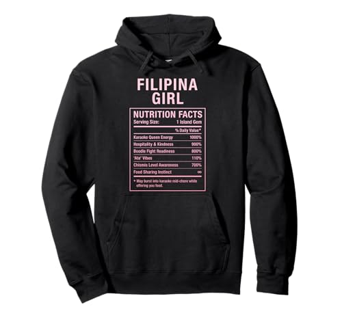 Philippinisches Mädchen Stolze Frauen mit philippinischen Wurzeln Pullover Hoodie von Filipina Pinay Heritage Gifts