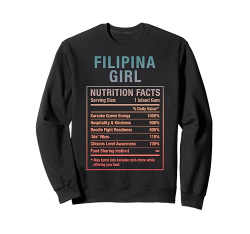 Philippinisches Mädchen Stolze Frauen mit philippinischen Wurzeln Sweatshirt von Filipina Pinay Heritage Gifts