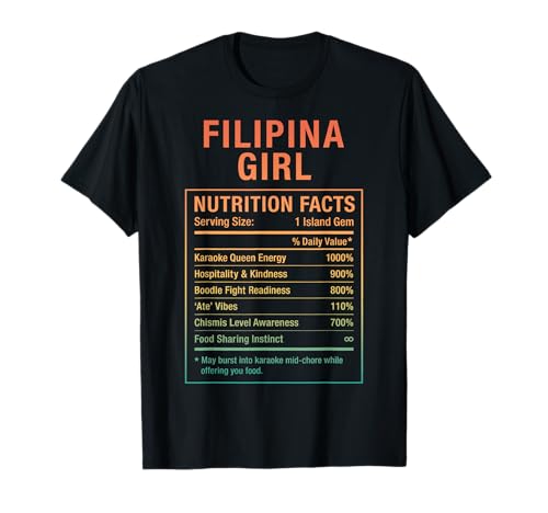 Philippinisches Mädchen Stolze Frauen mit philippinischen Wurzeln T-Shirt von Filipina Pinay Heritage Gifts