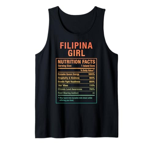 Philippinisches Mädchen Stolze Frauen mit philippinischen Wurzeln Tank Top von Filipina Pinay Heritage Gifts