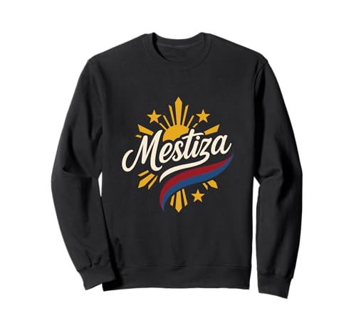 Mestiza – halb philippinische Flagge – Filipina Women Sweatshirt von Filipino Pinoy Cultural Vibes