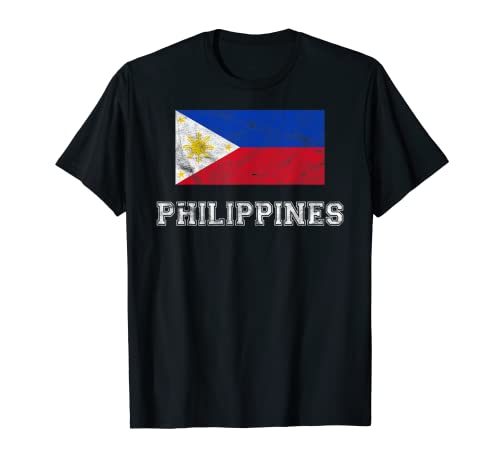 Philippinen-Flagge, Vintage, I Herren, Damen, Kinder, Pilipinas T-Shirt Philippinen-Flagge, Vintage, I Herren, Damen, Kinder, Pilipinas T-Shirt von Filipino Pride Tees