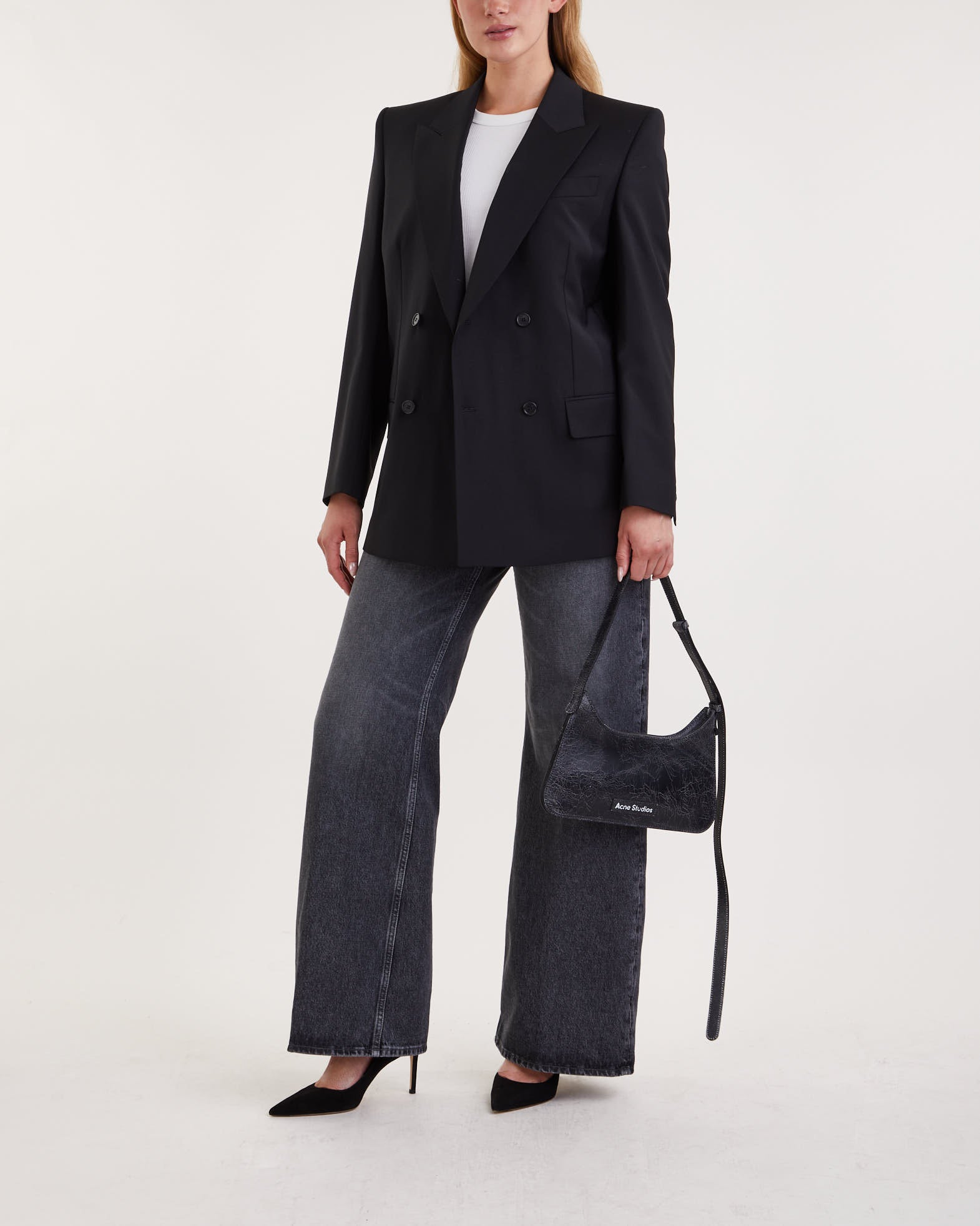 Filippa K Blazer Double Breasted Black Filippa K Blazer Double Breasted Black von Filippa K