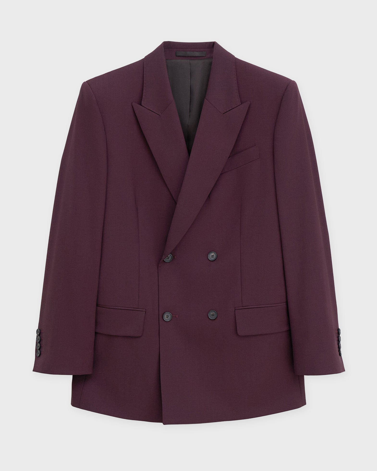 Filippa K Blazer Double Breasted Burgundy Filippa K Blazer Double Breasted Burgundy von Filippa K