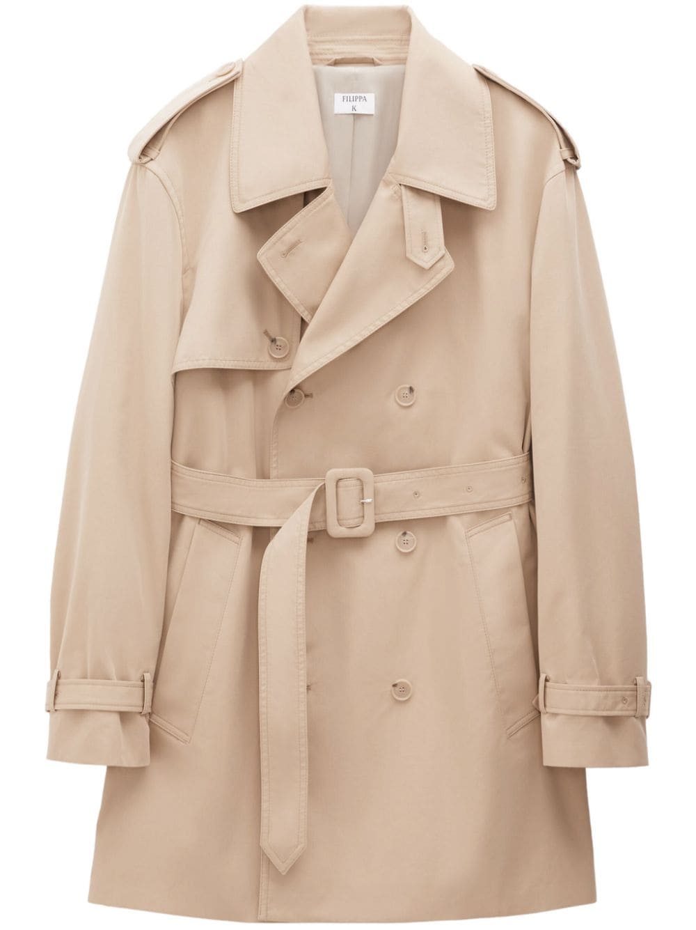 Filippa K Cropped-Trenchcoat - Nude von Filippa K