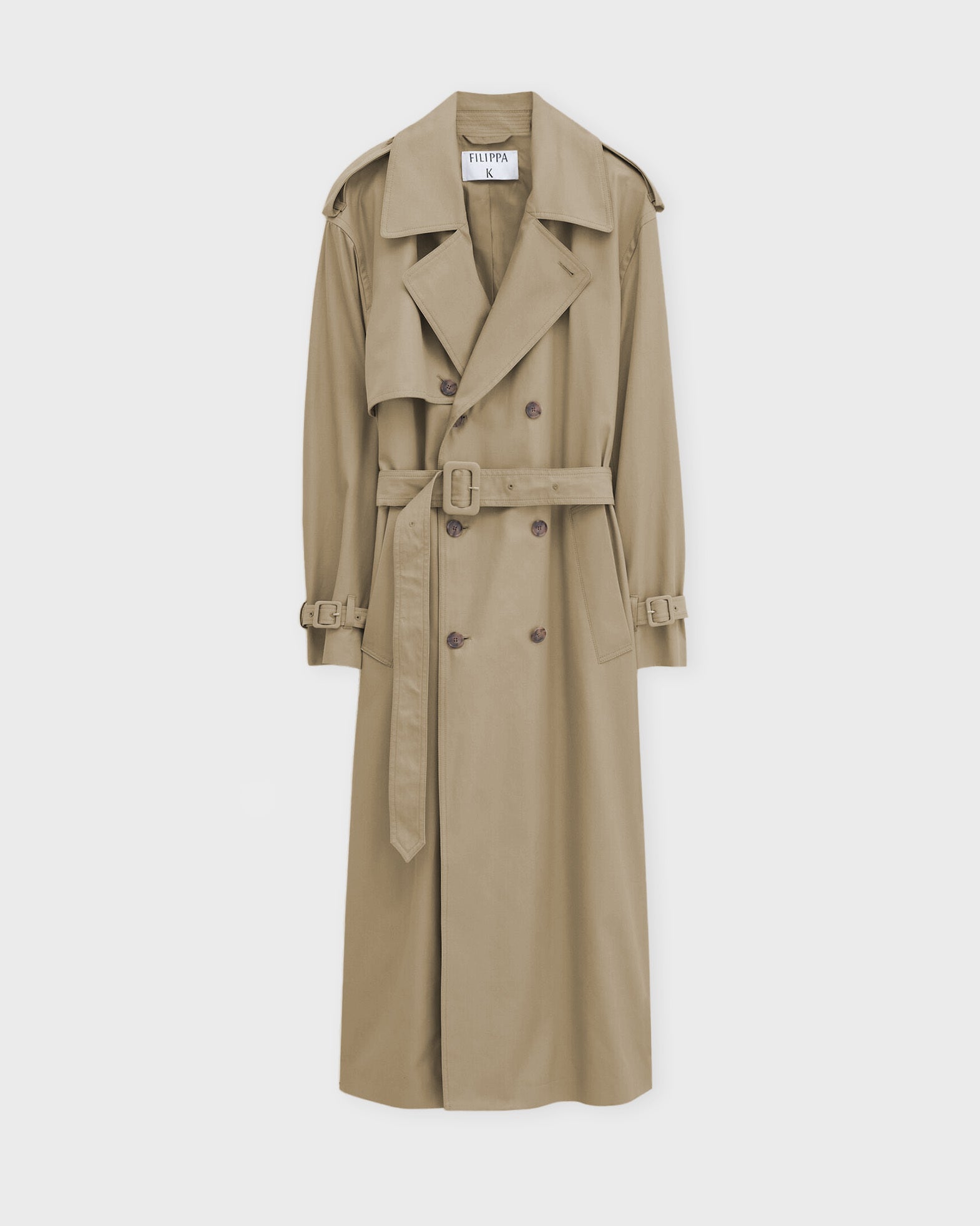 Filippa K Jacket Trench Coat Beige/grön Filippa K Jacket Trench Coat Beige/grön von Filippa K